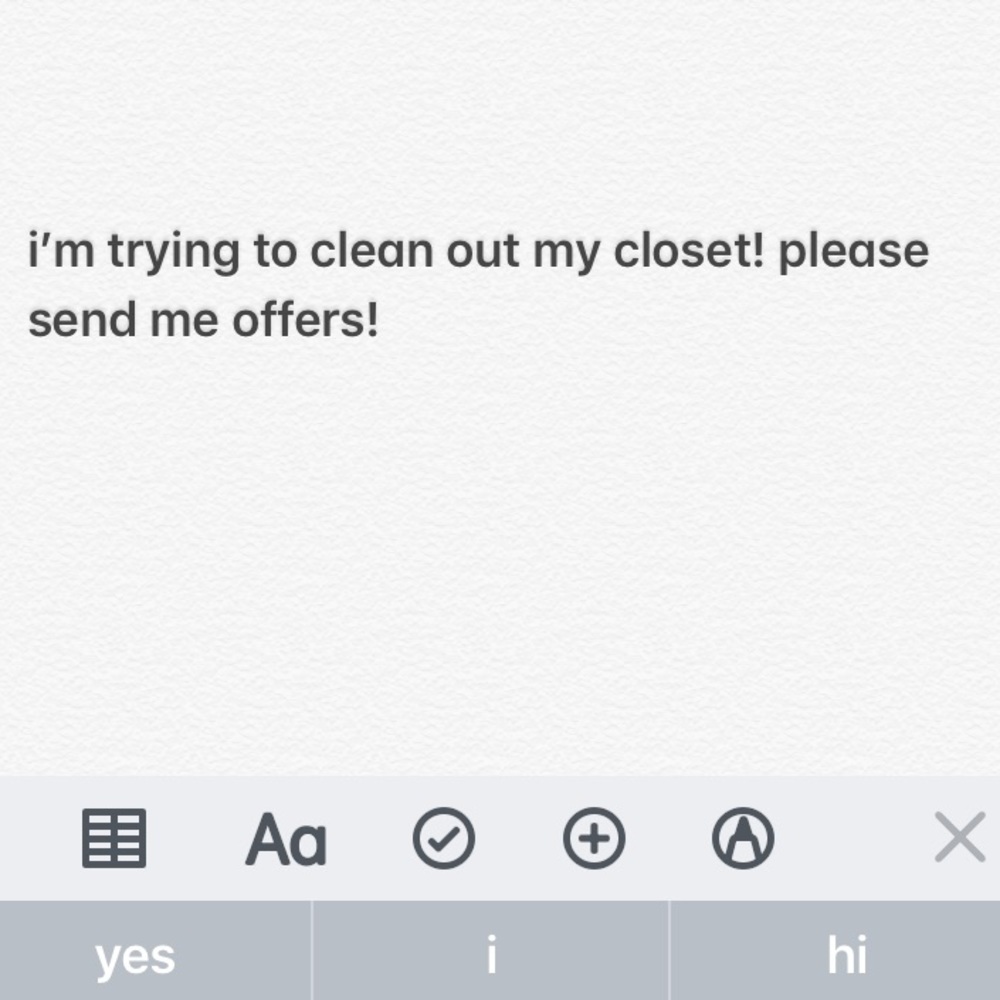 make me offers!!!